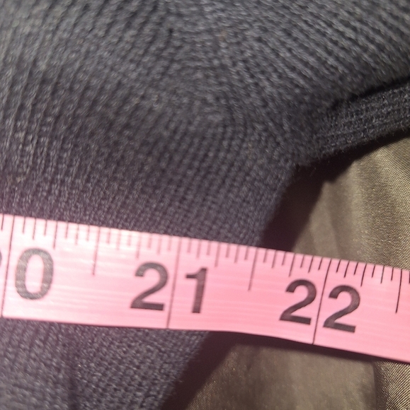 Elegant Black Jeanne Pierre Women's Sweater With Assymetrical Collar In A Small - Picture 7 of 10